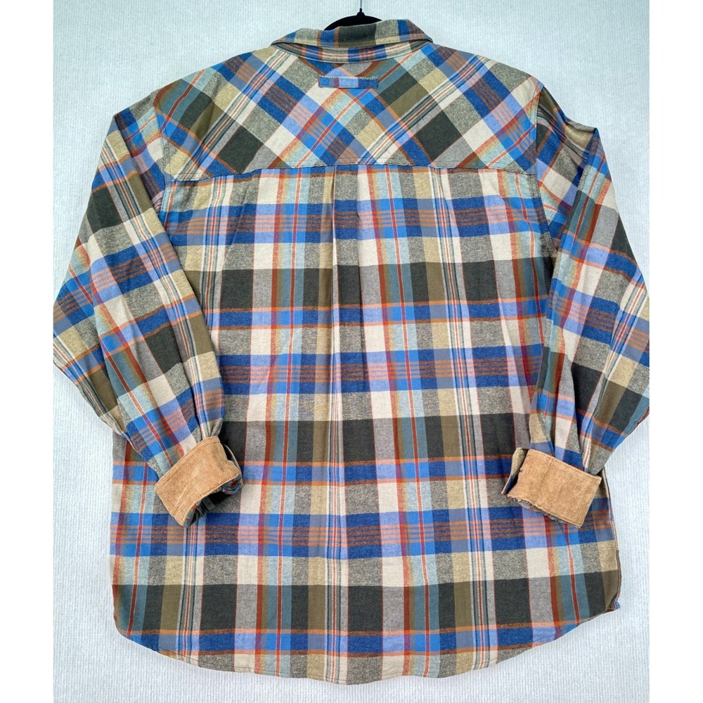 Legendary Whitetails Mens XL Buck Camp Flannel Shirt Plaid NWT Cotton SKU 0430 - Picture 10 of 10